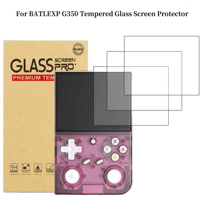 For BATLEXP G350 Tempered Glass Screen Protector Scratch-Resistant G350 Game Console HD Tempered Screen Protectors Film
For BATLEXP G350 Tempered Glass Screen Protector Scratch-Resistant G350 Game Console HD Tempered Screen Protectors Film