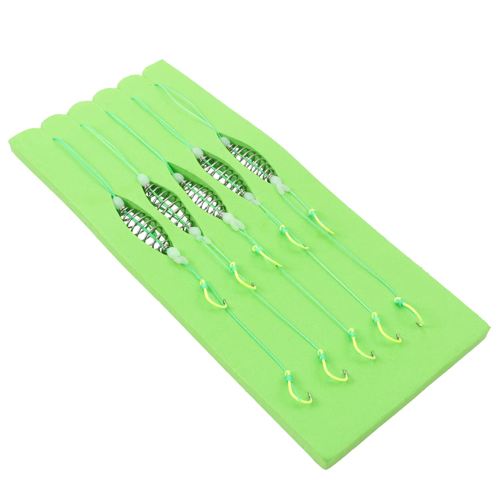 5 Pcs Anti-winding Spring Hook Fishing Lure Bait for Carp Hooks and Feeders Loaded Silica Gel
5 Pcs Anti-winding Spring Hook Fishing Lure Bait for Carp Hooks and Feeders Loaded Silica Gel