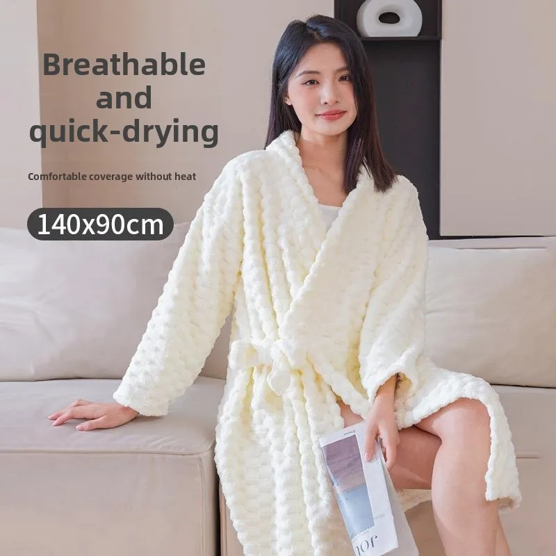 Thi Long Sve Batobe Coral Fce Женское свободное удобное банное полотенце для домашнего использования ter Купальное бархатное банное платье Cora
Thi Long Sve Batobe Coral Fce Женское свободное удобное банное полотенце для домашнего использования ter Купальное бархатное банное платье Cora