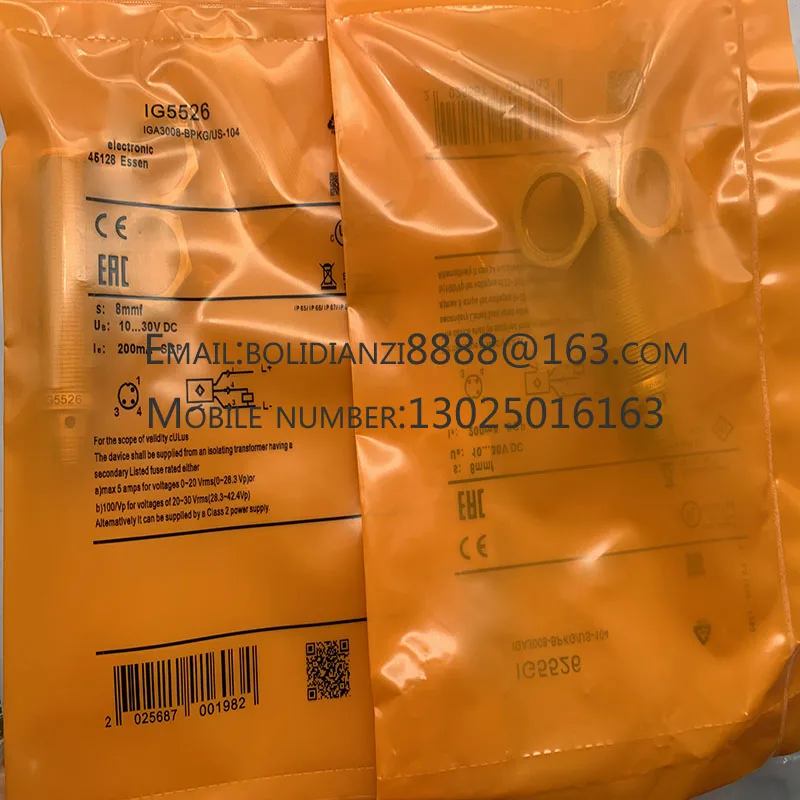 The brand-new original sensor IG0232 IG5256 IG0310 warranty for one year in stock
The brand-new original sensor IG0232 IG5256 IG0310 warranty for one year in stock