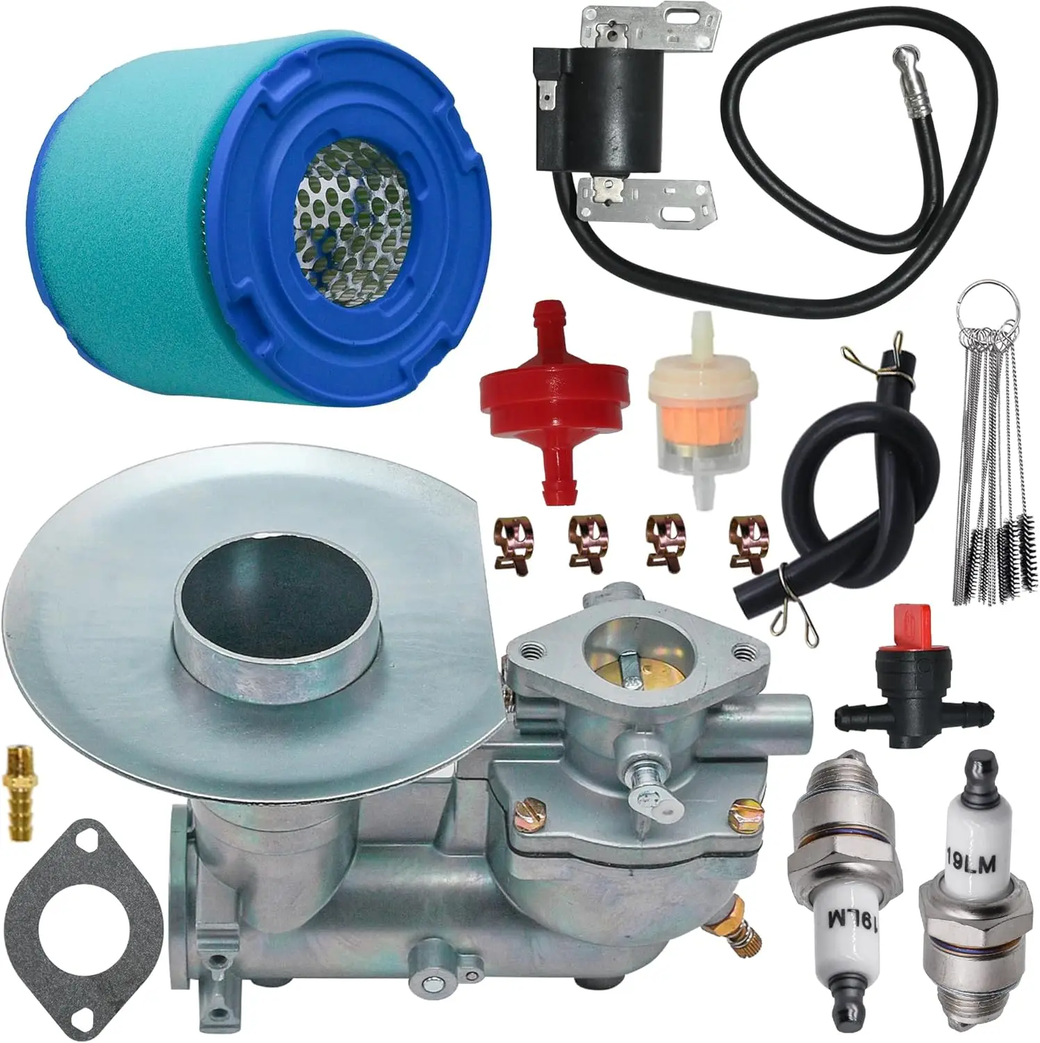 392587 394745 Carburetor With Air Filter 398811 Ignition Coil Compatible with 170402 190432 220431 220432 220435
392587 394745 Carburetor With Air Filter 398811 Ignition Coil Compatible with 170402 190432 220431 220432 220435