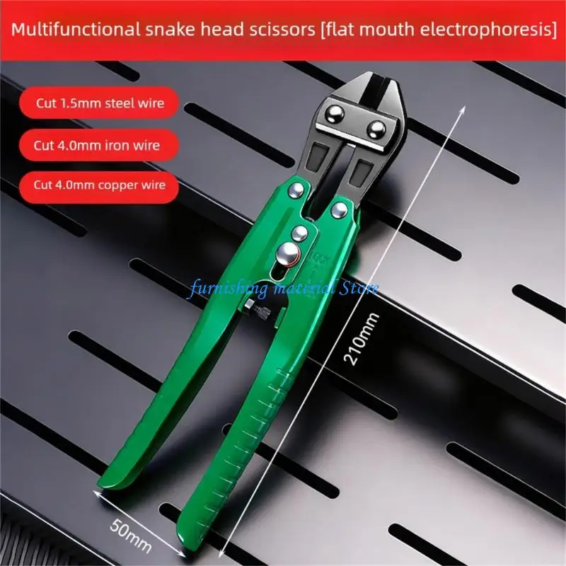Y5GD Piercing Cutting 8Inch Wire Cutter Hardened Mouths Clean Precise Cut Various Materials
Y5GD Piercing Cutting 8Inch Wire Cutter Hardened Mouths Clean Precise Cut Various Materials