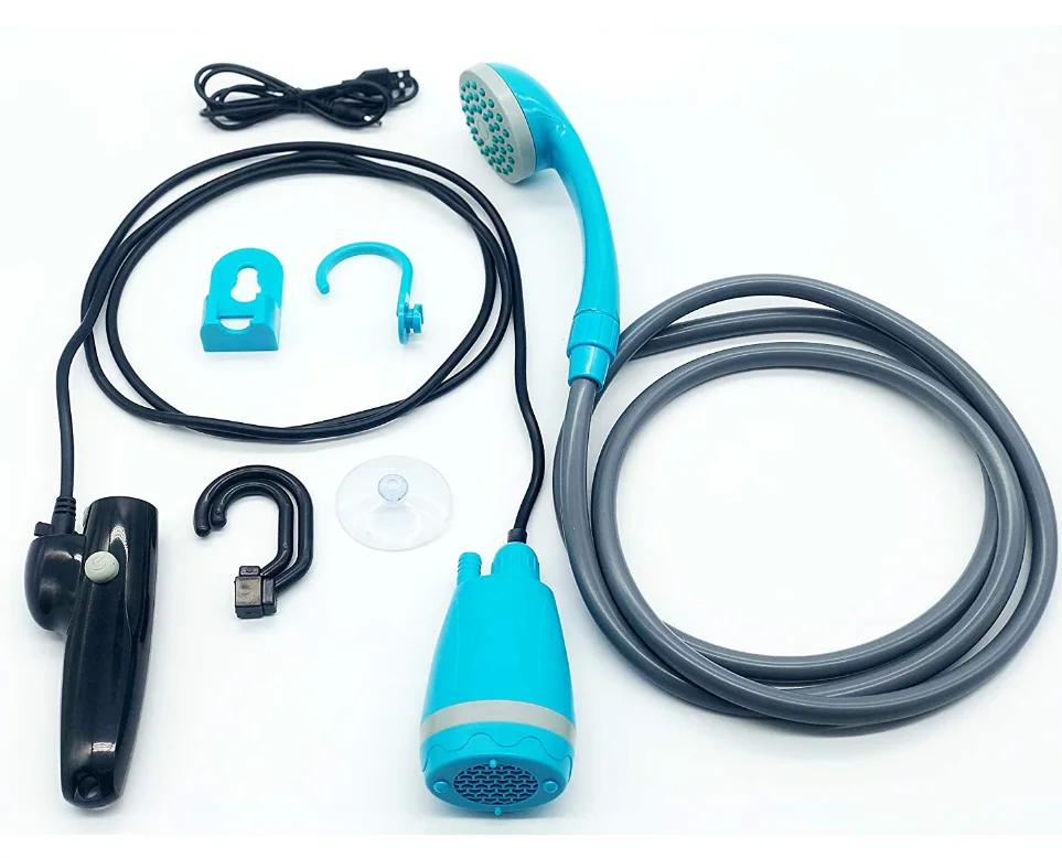 Upgraded Portable Camping Shower,Compact Detachable Handheld Outdoor Shower,Camping Pump with USB Rechargeable Battery Powered
Upgraded Portable Camping Shower,Compact Detachable Handheld Outdoor Shower,Camping Pump with USB Rechargeable Battery Powered