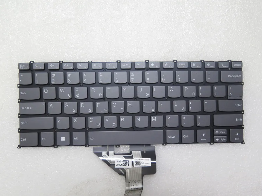 Клавиатура для ноутбука Lenovo Ideapad Pro 5 14IAH10 83JK, английская, американская, Греция, GK, чешский CZ, с подсветкой, серая, новая
Клавиатура для ноутбука Lenovo Ideapad Pro 5 14IAH10 83JK, английская, американская, Греция, GK, чешский CZ, с подсветкой, серая, новая