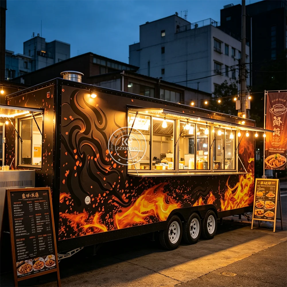Factory Customized Food Truck Professional Kitchen Outdoor Food Trailer Professional BBQ Catering Trailer For Sale
Factory Customized Food Truck Professional Kitchen Outdoor Food Trailer Professional BBQ Catering Trailer For Sale