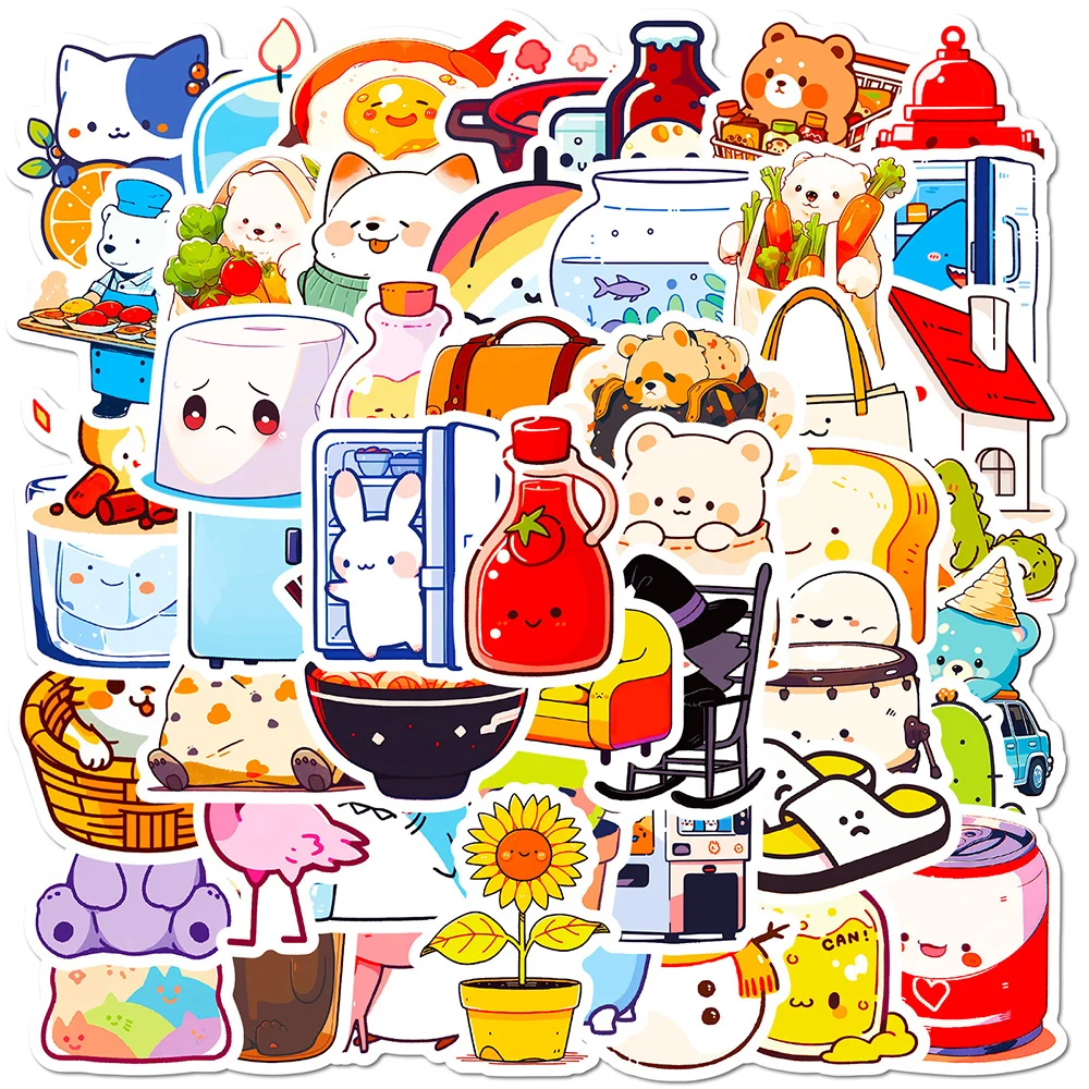 10/30/50pcs Cute Funny Animal Cartoon Stickers Kawaii Decals Laptop Phone Suitcase Fridge Guitar Decoration Sticker for Kids Toy
10/30/50pcs Cute Funny Animal Cartoon Stickers Kawaii Decals Laptop Phone Suitcase Fridge Guitar Decoration Sticker for Kids Toy