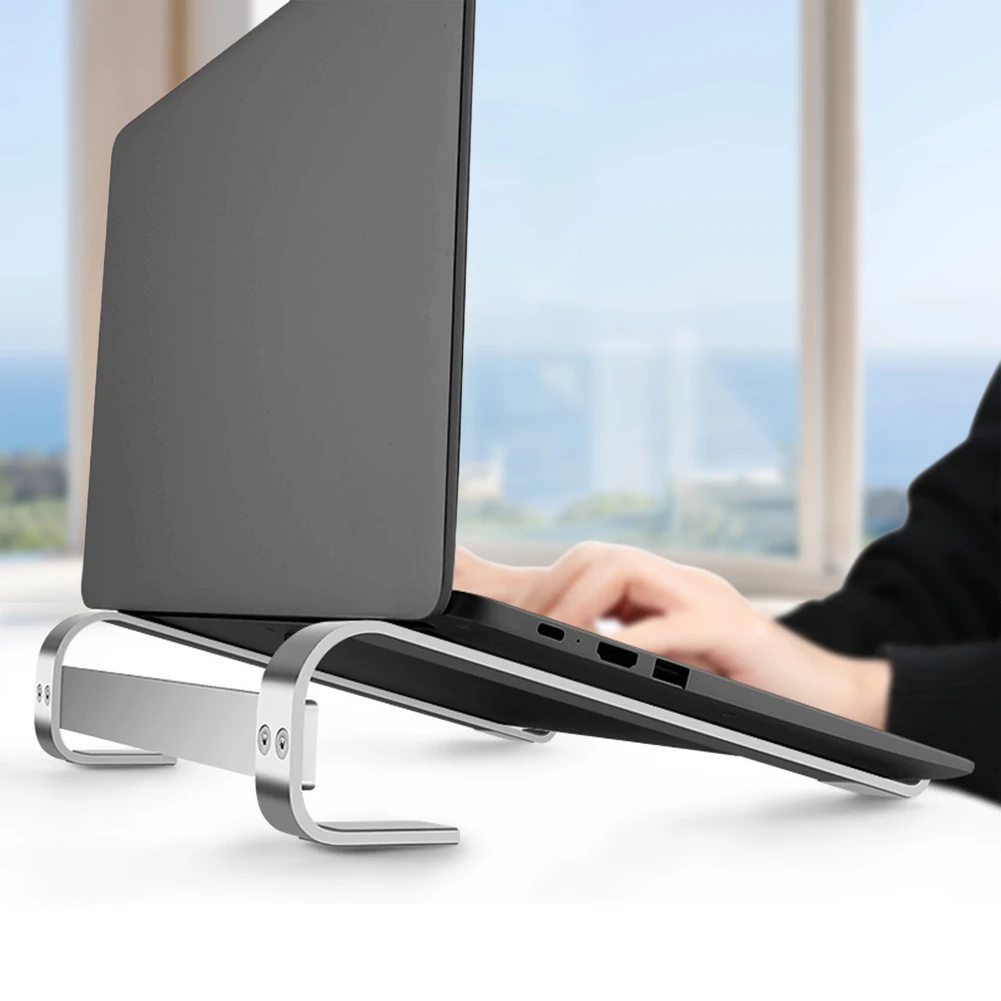 Desk Laptop Stand Aluminum Alloy Cooling Stand Ergonomic Ventilated Support Portable Holder for 10-18inch Laptop
Desk Laptop Stand Aluminum Alloy Cooling Stand Ergonomic Ventilated Support Portable Holder for 10-18inch Laptop