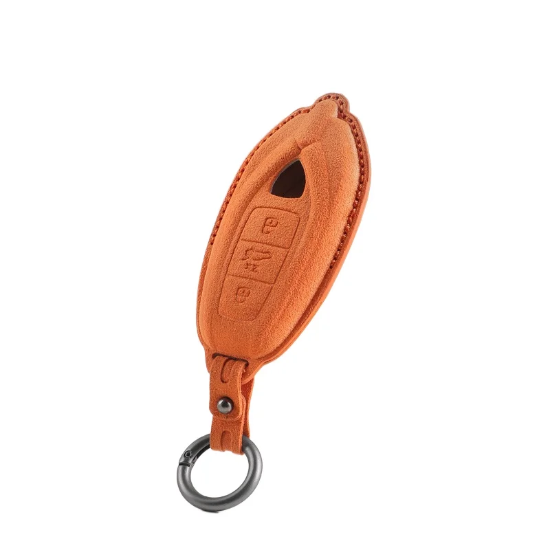 Premium Suede Leather Key Cover Case for Lamborghini Aventador / Huracan / Urus (2024) - Protective Key Fob Shell Key Bag Chain
Premium Suede Leather Key Cover Case for Lamborghini Aventador / Huracan / Urus (2024) - Protective Key Fob Shell Key Bag Chain