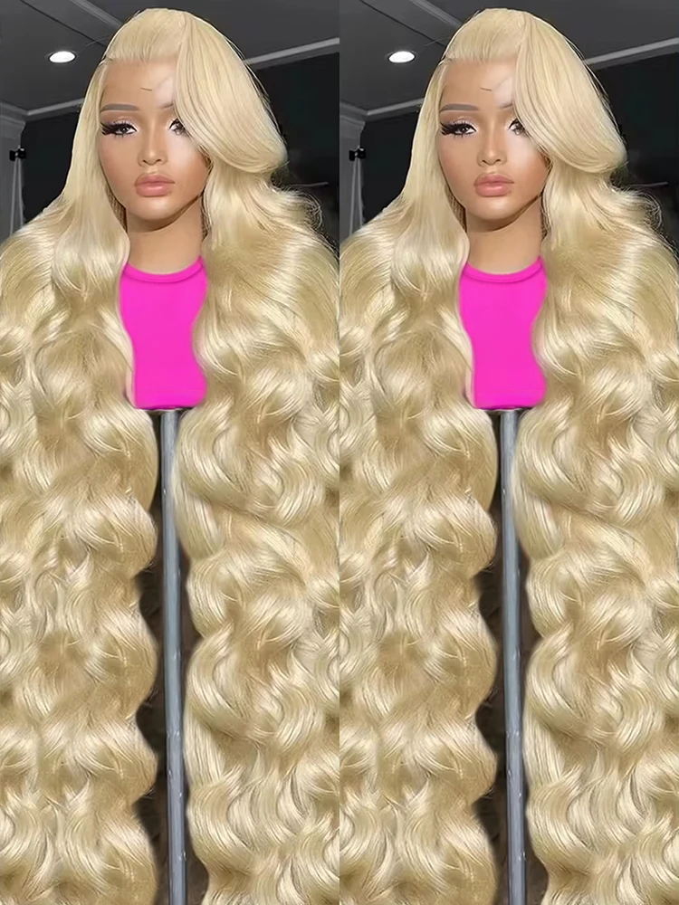 40 46 Inch 613 HD Lace Frontal Wig 13x6 Body Wave Human Hair Wig Virgin Hair Colored Blonde 13x4 Lace Front Wigs For Women 250%
40 46 Inch 613 HD Lace Frontal Wig 13x6 Body Wave Human Hair Wig Virgin Hair Colored Blonde 13x4 Lace Front Wigs For Women 250%