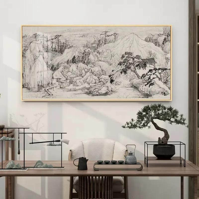 Vintage Painting Canvas HD Print Mountain Landscape Picture Wall Art Poster Photos for Living Room Home Decorative
Vintage Painting Canvas HD Print Mountain Landscape Picture Wall Art Poster Photos for Living Room Home Decorative