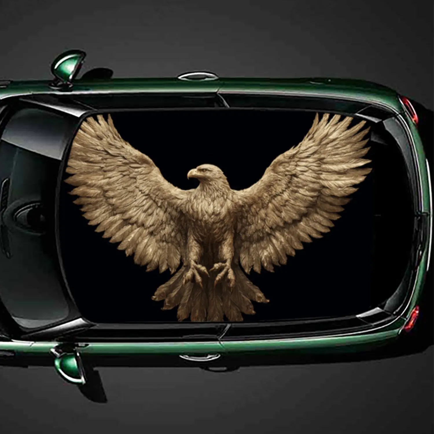 Eagle Spreading Its Wings Print PVC Car Roof Sticker, Self-Adhesive Waterproof Car vinyl Decal, Car Decoration Protection Sticke
Eagle Spreading Its Wings Print PVC Car Roof Sticker, Self-Adhesive Waterproof Car vinyl Decal, Car Decoration Protection Sticke