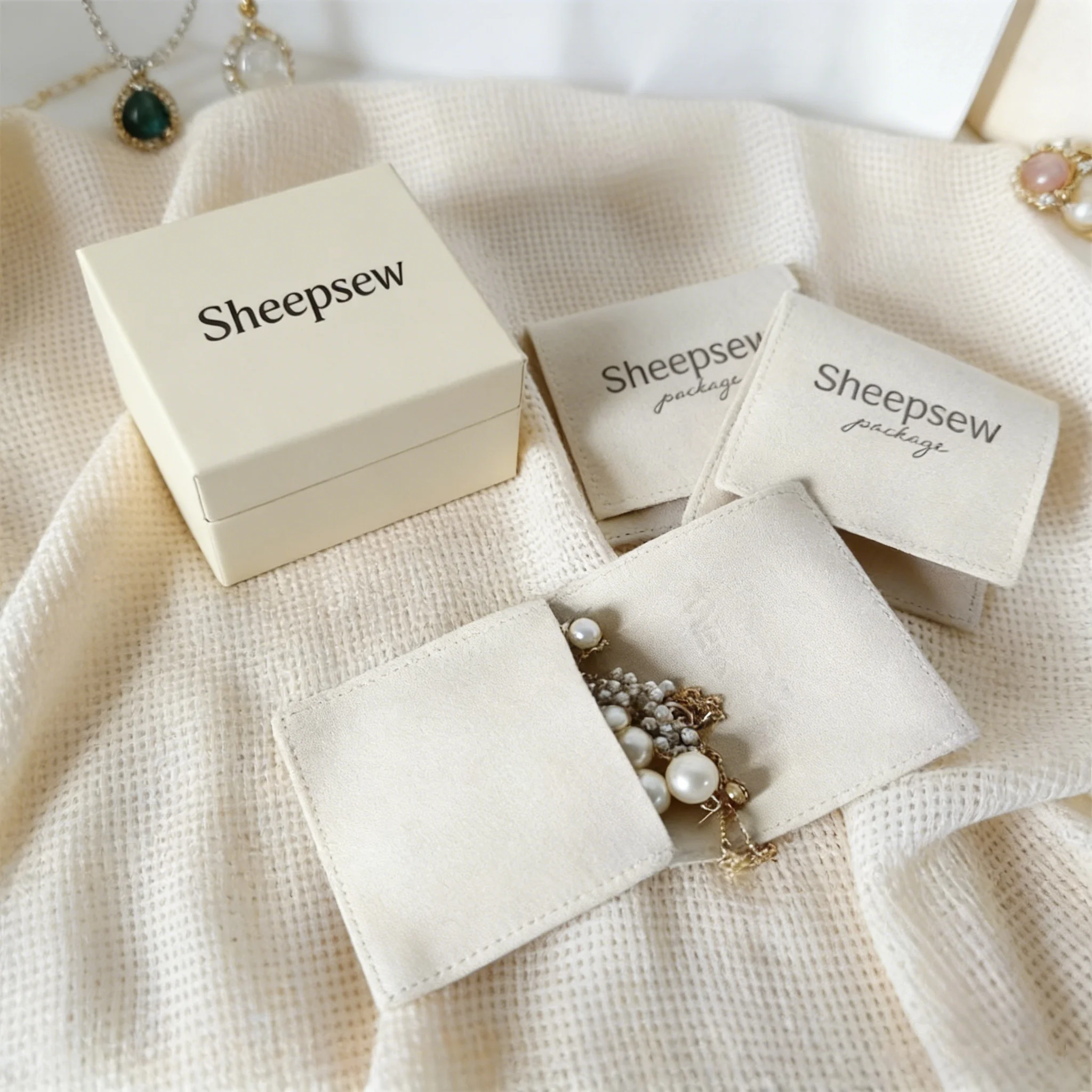 Элитные подарочные мешочки для ювелирных изделий: на заказ с логотипом, из микрофибры и бархата, для хранения ожерелий и браслетов, свадебные подарочные мешочки
Элитные подарочные мешочки для ювелирных изделий: на заказ с логотипом, из микрофибры и бархата, для хранения ожерелий и браслетов, свадебные подарочные мешочки