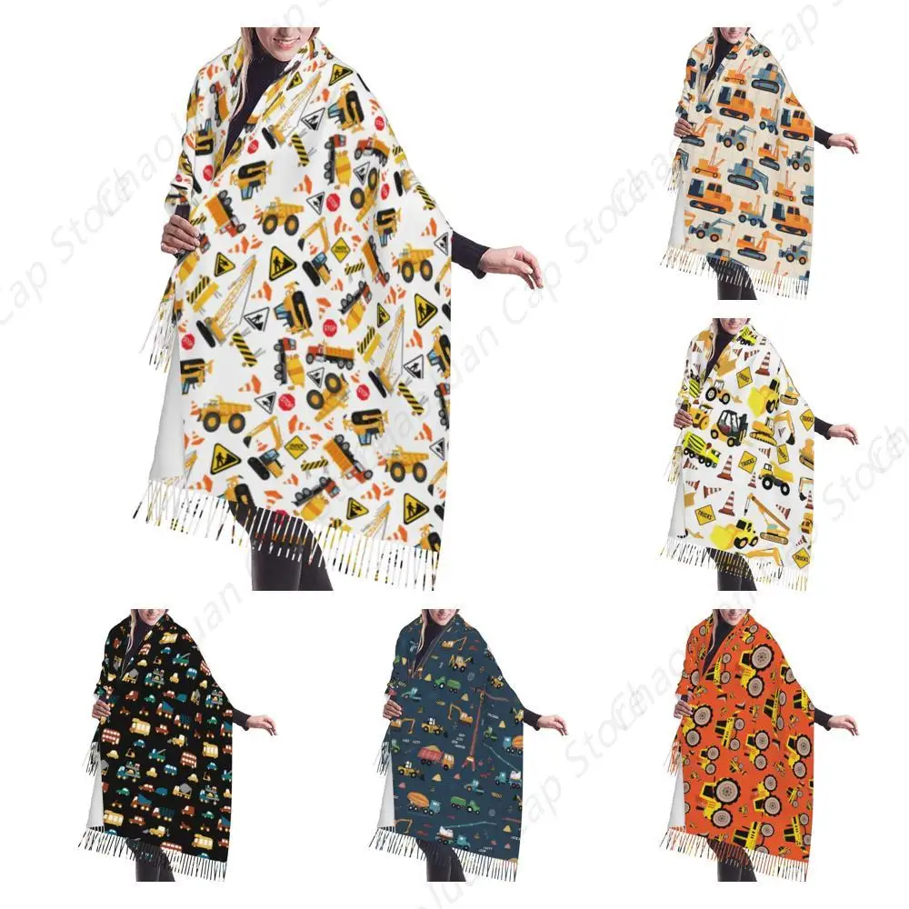 Construction Trucks Excavator Backhoe Print Cozy Long Scarf Women'S Fashion Scarf Long Shawl Winter Soft Warm Scarves
Construction Trucks Excavator Backhoe Print Cozy Long Scarf Women'S Fashion Scarf Long Shawl Winter Soft Warm Scarves