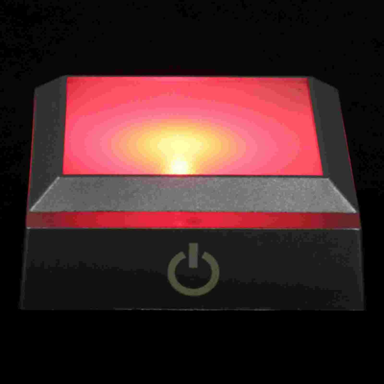 LED Light Base Display Show Stand with Touch Colorful Lights Square Crystal Stand LED lamp holder led light holder
LED Light Base Display Show Stand with Touch Colorful Lights Square Crystal Stand LED lamp holder led light holder