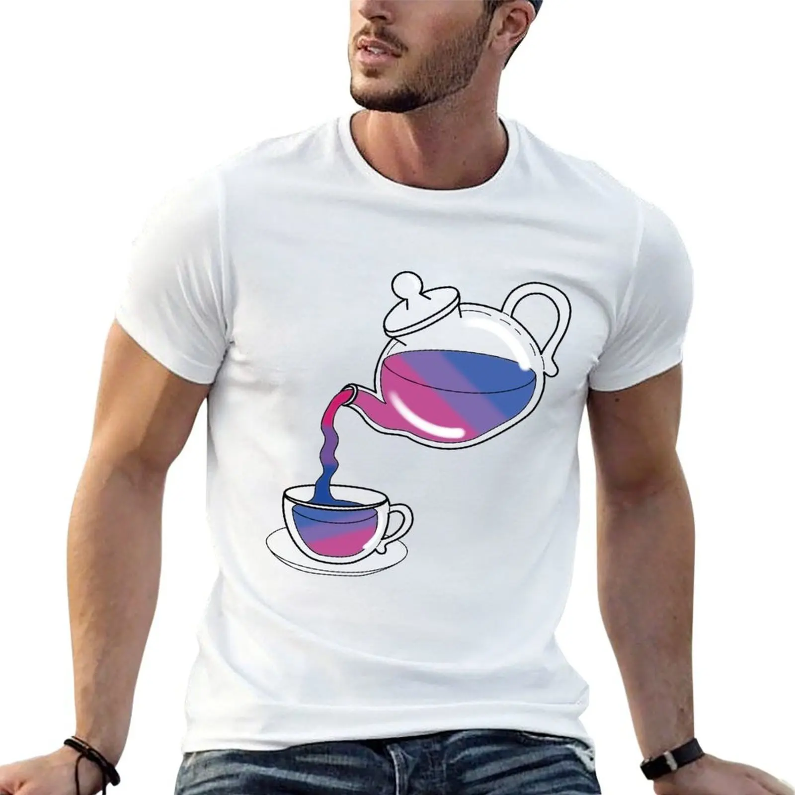 LGBTea Bi Flag T-Shirt cotton t shirt man funny t shirts man man t shirt luxury T-shirt
LGBTea Bi Flag T-Shirt cotton t shirt man funny t shirts man man t shirt luxury T-shirt