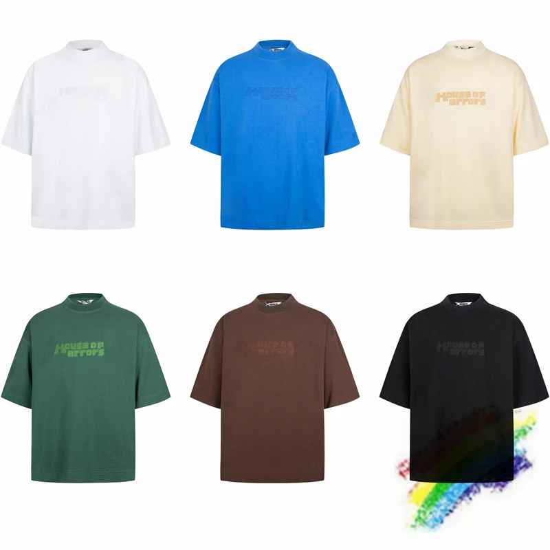 Embroidery House Of Errors T-Shirt Men Women 1:1 High Quality Tee Top Casual Oversized T Shirt
Embroidery House Of Errors T-Shirt Men Women 1:1 High Quality Tee Top Casual Oversized T Shirt