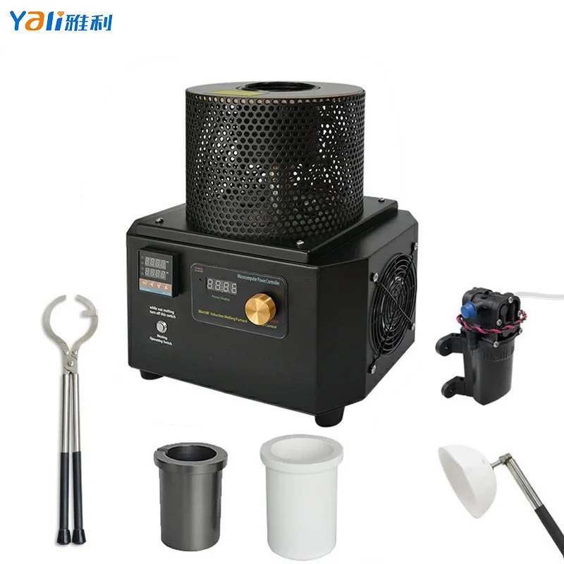 Hot sale Mini Electric Temperature Control Induction Melting Furnace For Gold Furnace 1KG
Hot sale Mini Electric Temperature Control Induction Melting Furnace For Gold Furnace 1KG