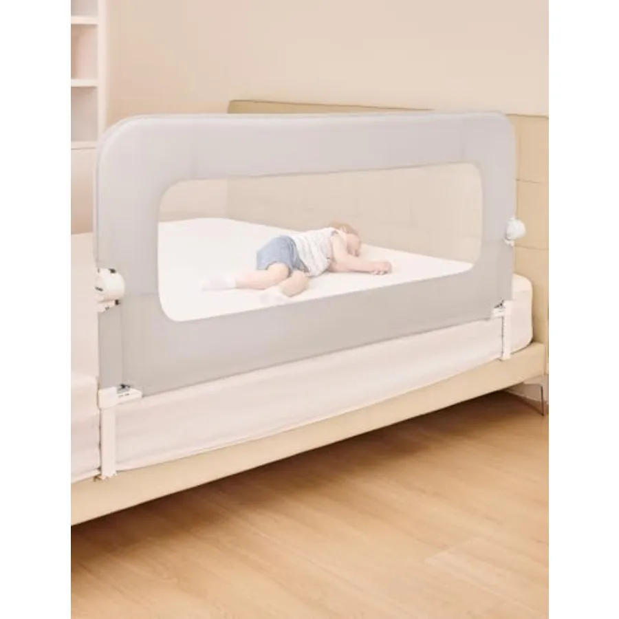 Bed Rail for Toddlers 59" Wide Swing Down and Adjustable Height Toddler Bed Rails for /Elderly/Adults Baby Side Railing for Twi
Bed Rail for Toddlers 59" Wide Swing Down and Adjustable Height Toddler Bed Rails for /Elderly/Adults Baby Side Railing for Twi