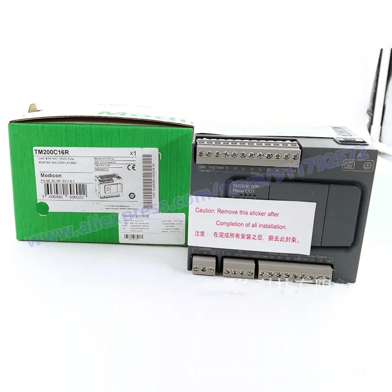Программируемый логический контроллер TM200C16R TM200C16U, 16-точечное релейное выходное напряжение, гарантия один год
Программируемый логический контроллер TM200C16R TM200C16U, 16-точечное релейное выходное напряжение, гарантия один год