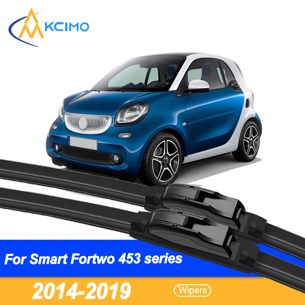 For Smart Fortwo 453 series front wiper blades 2014-2019 car wiper windshield window accessories 2 pieces
For Smart Fortwo 453 series front wiper blades 2014-2019 car wiper windshield window accessories 2 pieces