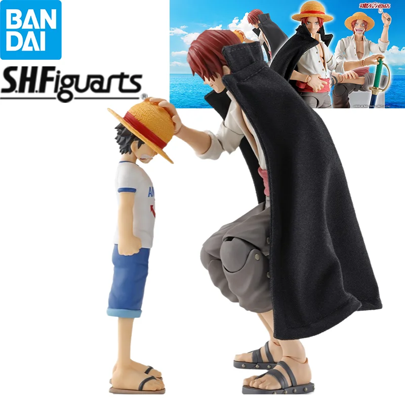 Original Bandai S.H.Figuarts Shanks Monkey D. Luffy Childhood Figure Anime Action Model Figurals Brinquedos Toys Gift
Original Bandai S.H.Figuarts Shanks Monkey D. Luffy Childhood Figure Anime Action Model Figurals Brinquedos Toys Gift