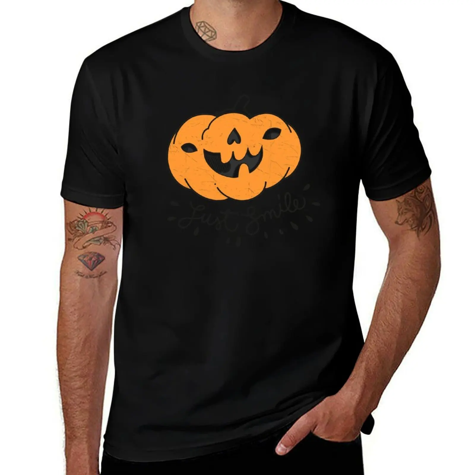 Just Smile! Pumpkin T-Shirt baggy shirts vintage t shirts clothes mens t shirts
Just Smile! Pumpkin T-Shirt baggy shirts vintage t shirts clothes mens t shirts