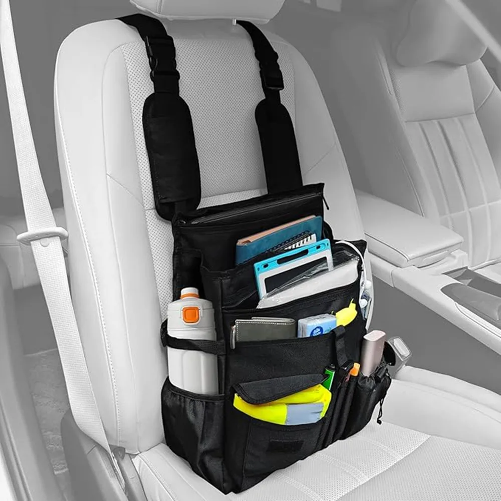 Car Front Seat Organizer Truck Seat Organizer Laptop Sleeve Car Office Organizer with Adjustable Strap Bottle Holders File
Car Front Seat Organizer Truck Seat Organizer Laptop Sleeve Car Office Organizer with Adjustable Strap Bottle Holders File