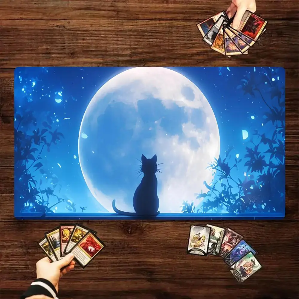 Black Cat and Green Plants Magic Party Game Mat Durable Rubber for TCG Games 35X60cm Mouse Pad Offices Desk Mats Friendly Design
Black Cat and Green Plants Magic Party Game Mat Durable Rubber for TCG Games 35X60cm Mouse Pad Offices Desk Mats Friendly Design