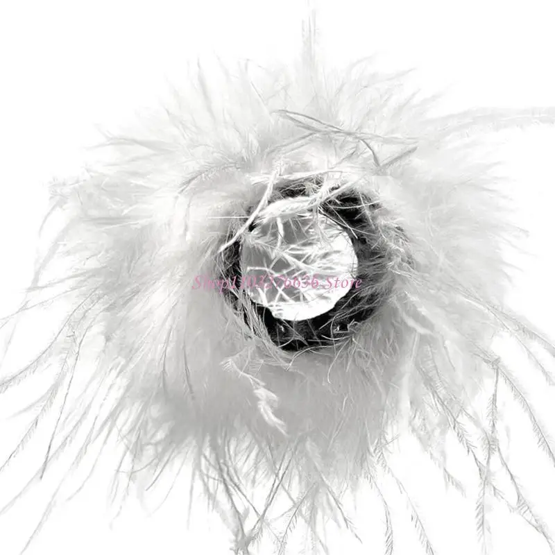 R6FD Fashionable Feathered Cuffs Band Removable Slap Bracelets for Women Cosplay Costume Music Festival Occasion
R6FD Fashionable Feathered Cuffs Band Removable Slap Bracelets for Women Cosplay Costume Music Festival Occasion