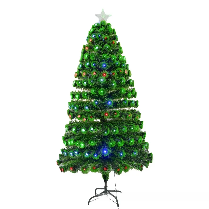 Large fiber optic Christmas tree floor-to-ceiling Christmas tree ornament with lights
Large fiber optic Christmas tree floor-to-ceiling Christmas tree ornament with lights