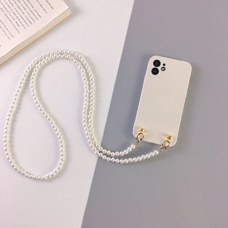 Crossbody Lanyard Necklace Pearl Bracelet case with Chain for iphone 11 12 13 14 15 16 Pro Max Back Cover with Strap
Crossbody Lanyard Necklace Pearl Bracelet case with Chain for iphone 11 12 13 14 15 16 Pro Max Back Cover with Strap