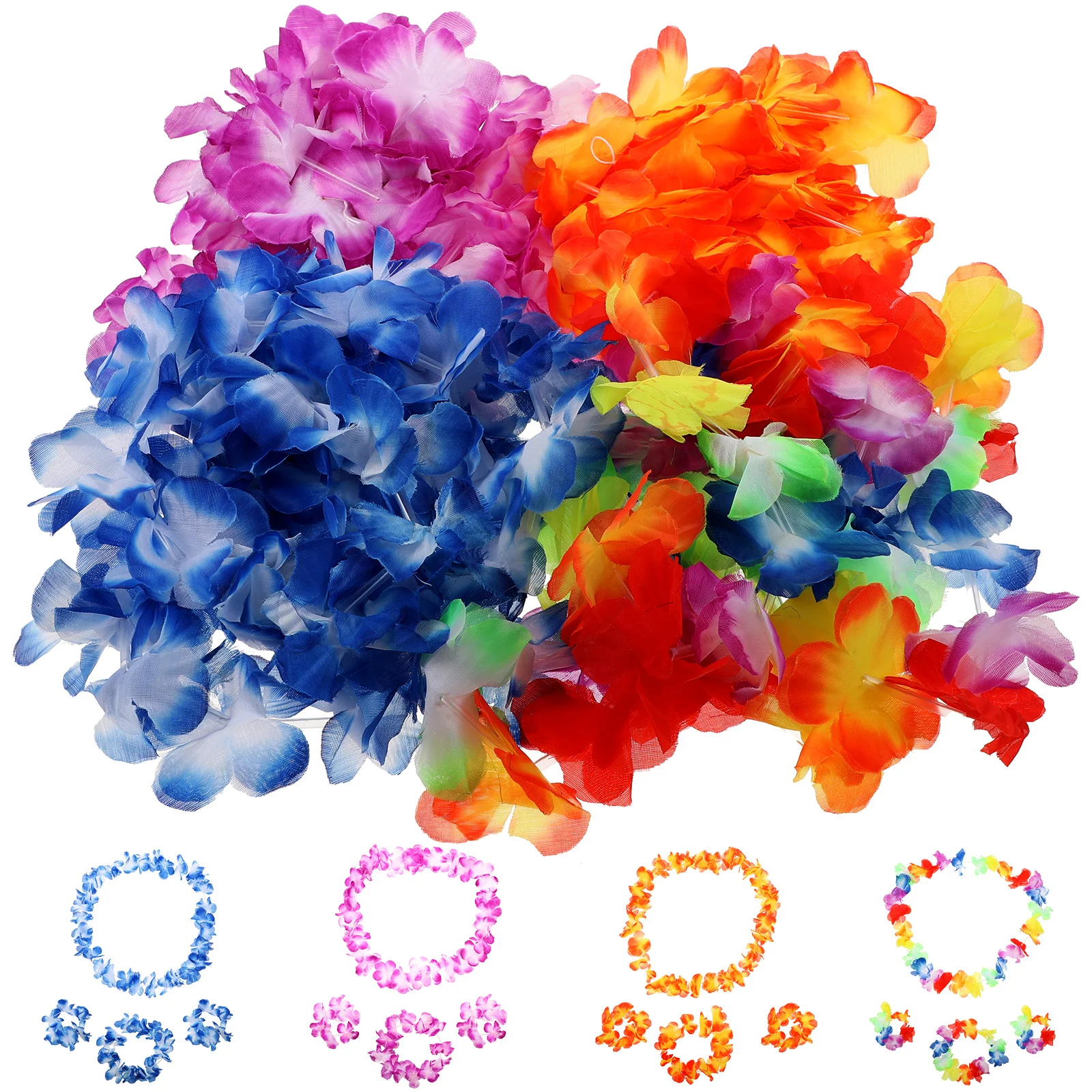 1 set Flower Headband Garland Set Wristbands Hawaiian Party Decorations Luau Supplies Leis Bulk Artificial Flowers Beach Event
1 set Flower Headband Garland Set Wristbands Hawaiian Party Decorations Luau Supplies Leis Bulk Artificial Flowers Beach Event