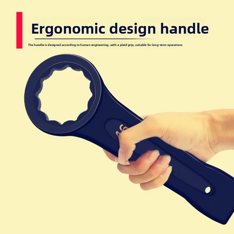 12-point hammer wrench suitable for 50mm hammer wrench heavy-duty large loading and unloading heavy-duty socket tools
12-point hammer wrench suitable for 50mm hammer wrench heavy-duty large loading and unloading heavy-duty socket tools