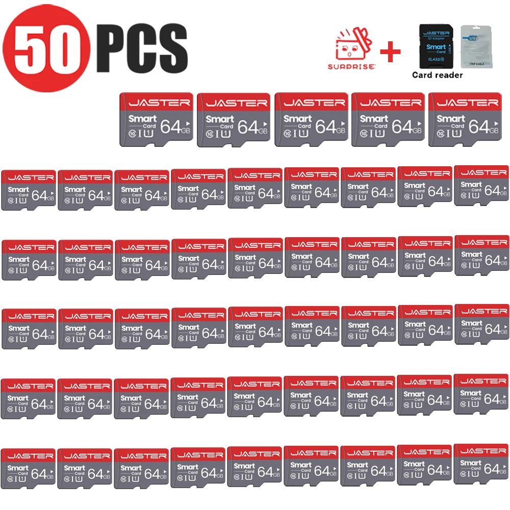 50 PCS LOT Memory Card 64GB High Speed TF Cards 32GB Grey Wholesale Storage Devices 16GB for Mobile Phone Smart SD Card 8GB
50 PCS LOT Memory Card 64GB High Speed TF Cards 32GB Grey Wholesale Storage Devices 16GB for Mobile Phone Smart SD Card 8GB