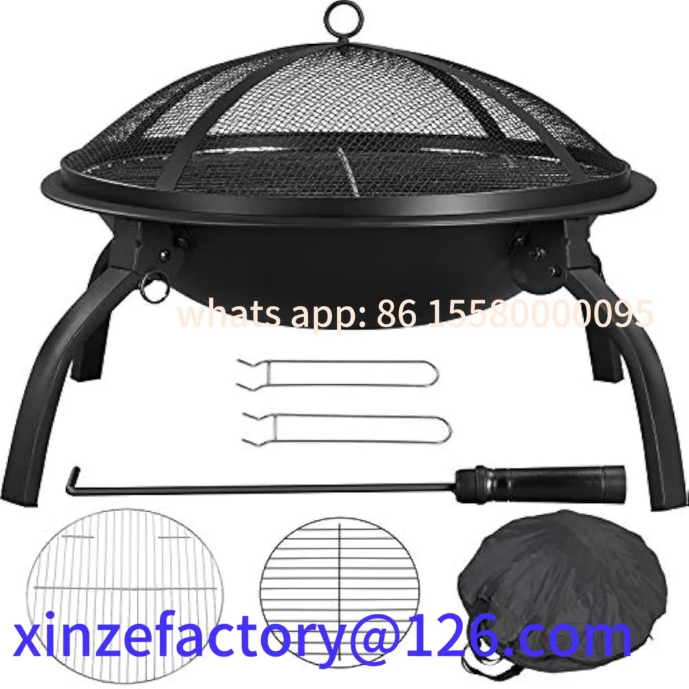 Customizable Portable Folding Steel Bowl Garden Treasures Fire Pit for Outside Fireplace with Carrying Bag
Customizable Portable Folding Steel Bowl Garden Treasures Fire Pit for Outside Fireplace with Carrying Bag