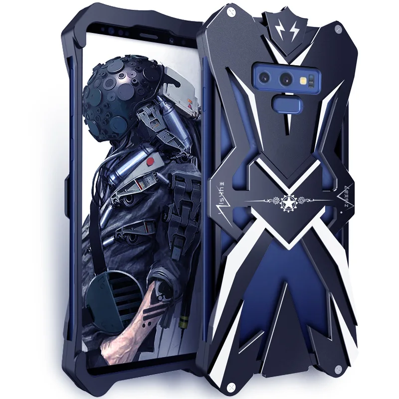 Metal Steel Machinery Series Note9 Cases Thor Heavy Duty Armor Metal Aluminum Phone For Samsung Galaxy Note 9 Note9 Cover Case
Metal Steel Machinery Series Note9 Cases Thor Heavy Duty Armor Metal Aluminum Phone For Samsung Galaxy Note 9 Note9 Cover Case