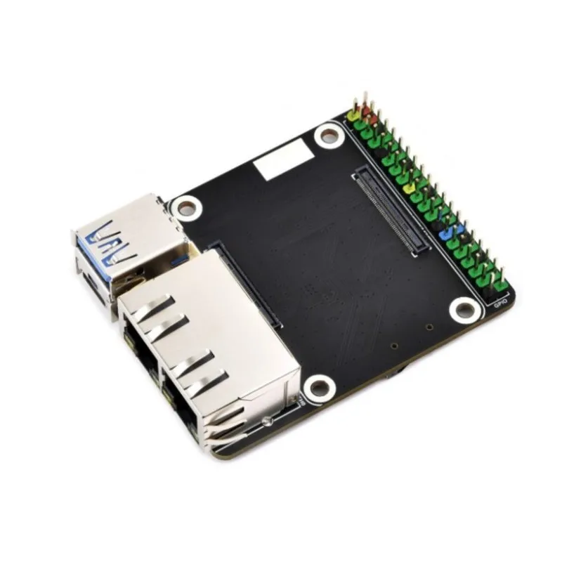 Waveshare Mini Dual Gigabit Ethernet Base Board for Raspberry Pi Compute Module 5 (NOT Included), Compact CM5 Mini PC Kit
Waveshare Mini Dual Gigabit Ethernet Base Board for Raspberry Pi Compute Module 5 (NOT Included), Compact CM5 Mini PC Kit