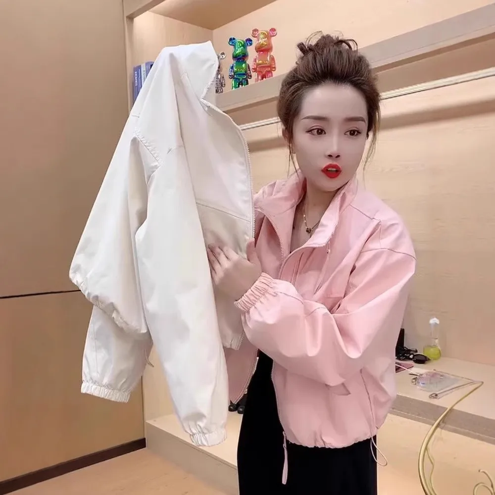 Women's ort Zipper Jaet Double Zipper Casual Sle Spring New Korean Version plus Size Comfortable Polyester Fiber Coat
Women's ort Zipper Jaet Double Zipper Casual Sle Spring New Korean Version plus Size Comfortable Polyester Fiber Coat