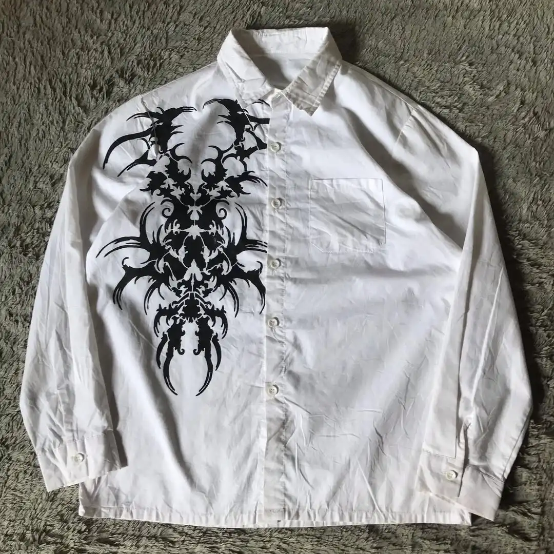2025 Autumn New Dark Gothic Shirt Affliction T Shirt Harajuku Men Skull Holy Writ Letter Printing Tee Fashion Short Sleeves Tops
2025 Autumn New Dark Gothic Shirt Affliction T Shirt Harajuku Men Skull Holy Writ Letter Printing Tee Fashion Short Sleeves Tops