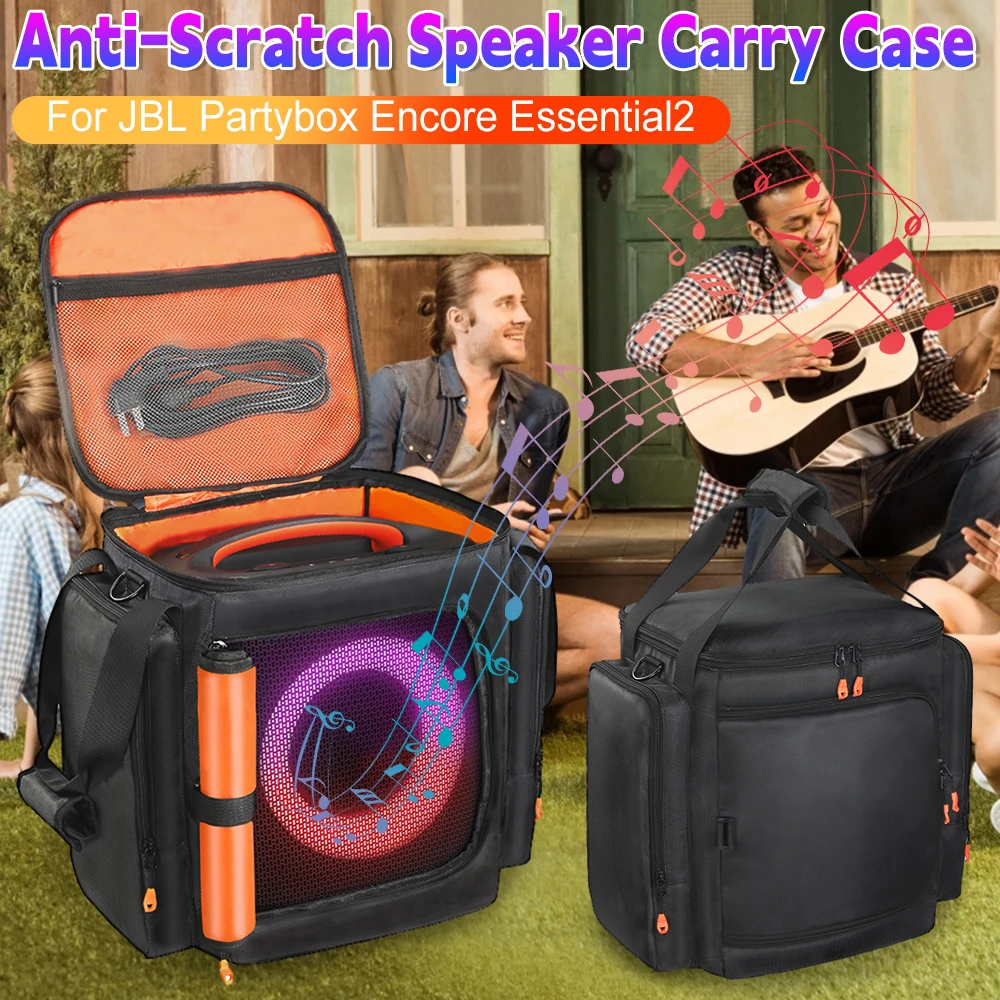 Чехол для переноски динамика, водонепроницаемая двусторонняя сумка для хранения динамика, сумка для переноски динамика с защитой от царапин для JBL Partybox Encore Essential2
Чехол для переноски динамика, водонепроницаемая двусторонняя сумка для хранения динамика, сумка для переноски динамика с защитой от царапин для JBL Partybox Encore Essential2