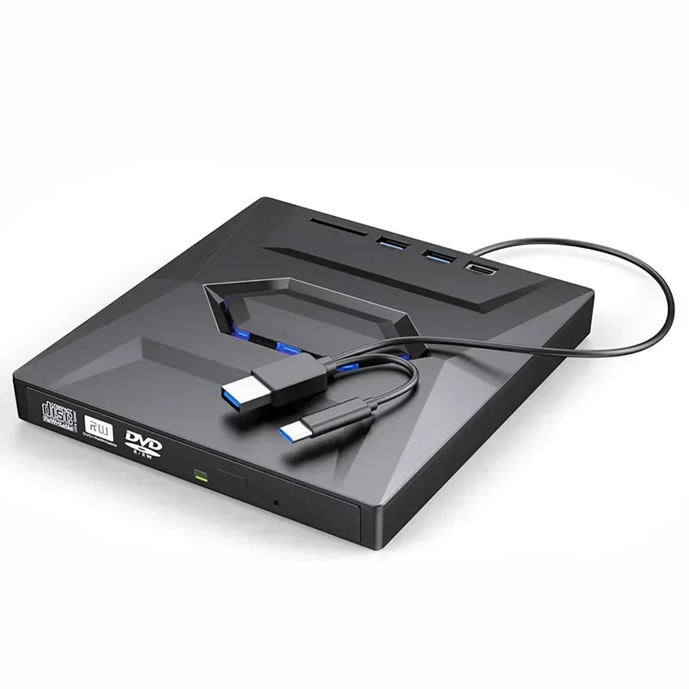 External Card Reader External CD DVD Burner 3-in-1 Multi-Function Compact And Portable Lightweight ABS Material
External Card Reader External CD DVD Burner 3-in-1 Multi-Function Compact And Portable Lightweight ABS Material