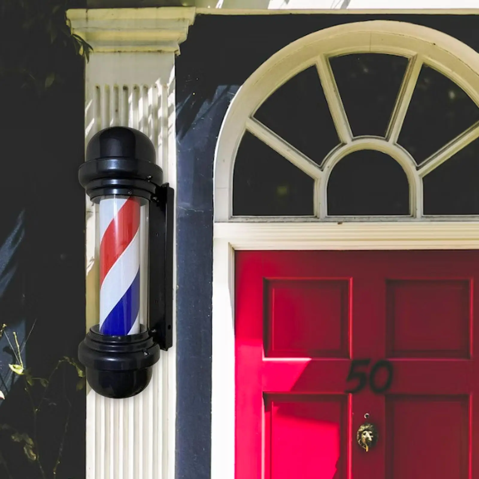 Barber Shop Pole Light Rotating Sign Light Vintage Style Lamp Stripes for Indoor
Barber Shop Pole Light Rotating Sign Light Vintage Style Lamp Stripes for Indoor