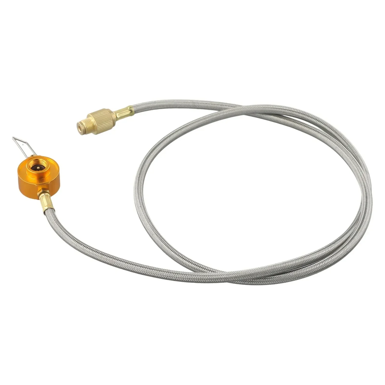 Camping Stove Gas Tank Transfer Hose Stainless Steel Braided Adjustable Length With Control Valve Perfect For Outdoor Cooking
Camping Stove Gas Tank Transfer Hose Stainless Steel Braided Adjustable Length With Control Valve Perfect For Outdoor Cooking