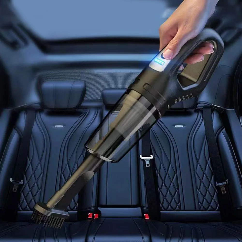 9000pa Mini Wireless Vacuum Cleaner Handheld Powerful Suction Handheld Car Mounted Electric Cleaner With LCD Power Display
9000pa Mini Wireless Vacuum Cleaner Handheld Powerful Suction Handheld Car Mounted Electric Cleaner With LCD Power Display