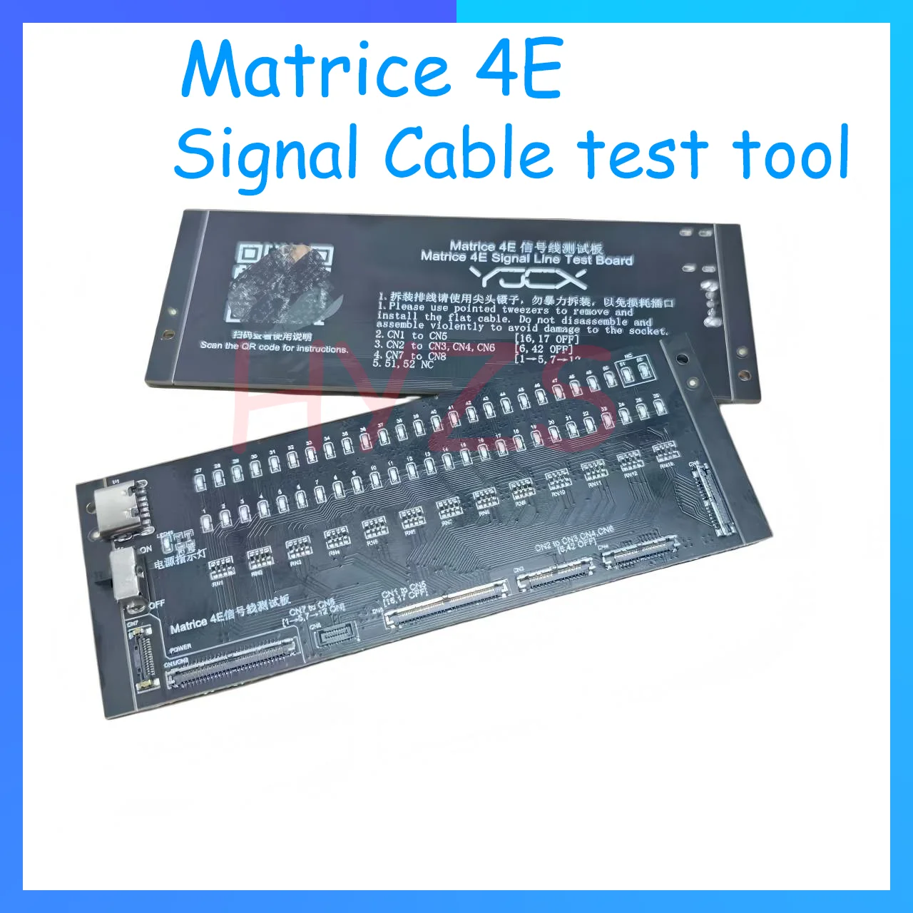 For DJI Matrice 4E Signal Line Test Board Professional Repair Tool for Signal Detection
For DJI Matrice 4E Signal Line Test Board Professional Repair Tool for Signal Detection