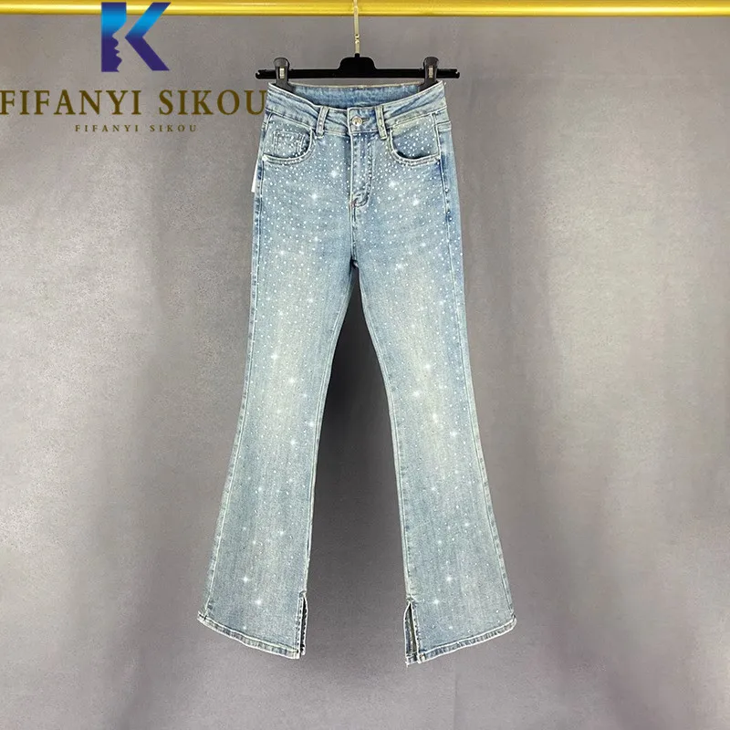 Jeans for Women High Waist Denim Flare Pants Pocket Diamonds Fashion Slim Stretch Jeans 2023 Spring Casual Washed Jeans Female
Jeans for Women High Waist Denim Flare Pants Pocket Diamonds Fashion Slim Stretch Jeans 2023 Spring Casual Washed Jeans Female