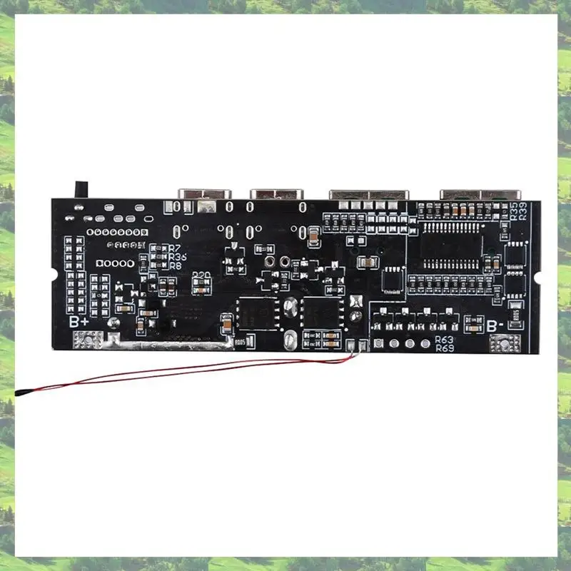 L72A-LED Dual USB PD Быстрая зарядка 5A Type-C USB Мобильный внешний аккумулятор 18650 Модуль зарядки Защита от температуры
L72A-LED Dual USB PD Быстрая зарядка 5A Type-C USB Мобильный внешний аккумулятор 18650 Модуль зарядки Защита от температуры