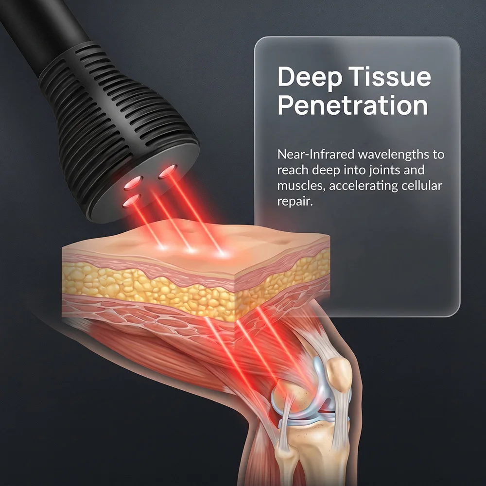 Rechargeable 808nm 3W High Power Laser Therapy Unit Needle Free Acupuncture Muscle Strain Joint Pain NIR Physical Therapy Device
Rechargeable 808nm 3W High Power Laser Therapy Unit Needle Free Acupuncture Muscle Strain Joint Pain NIR Physical Therapy Device