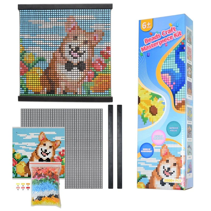 Fuse Beads Kit 5mm Pixel Art Puzzle Beads Handmade Gift Diy Hama Fuse Beads Painting Crafts Decor Melting Beads
Fuse Beads Kit 5mm Pixel Art Puzzle Beads Handmade Gift Diy Hama Fuse Beads Painting Crafts Decor Melting Beads
