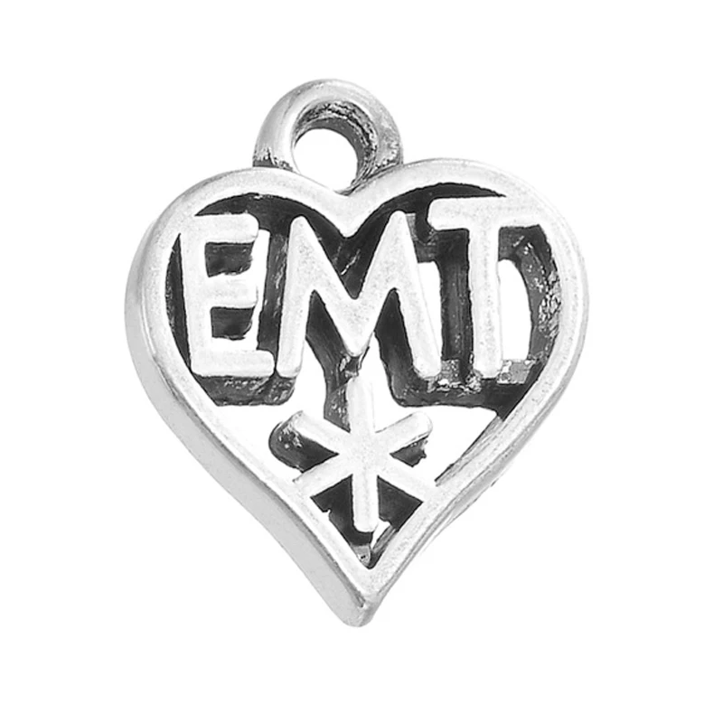RAINXTAR Fashion Heart Shape EMT Charms Emergency Medical Technician Sign Charms 16*20mm 50pcs AAC630
RAINXTAR Fashion Heart Shape EMT Charms Emergency Medical Technician Sign Charms 16*20mm 50pcs AAC630